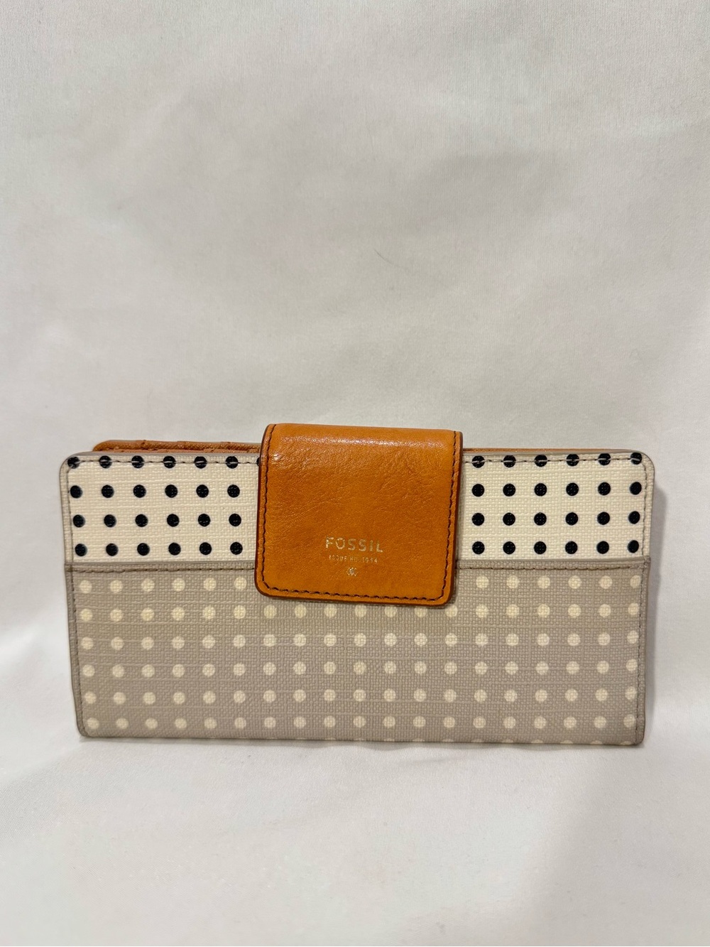 Fossil Polka Dot Bifold Wallet